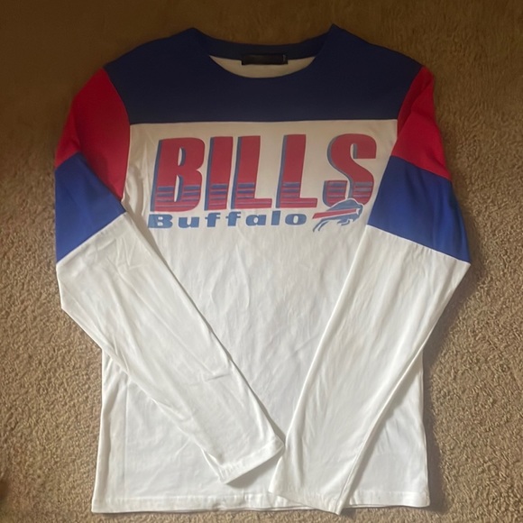 Junk Food Clothing Tops - Junk food, Buffalo Bills, long sleeve T-shirt. Size is a small.